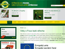 Tablet Screenshot of fous.cz